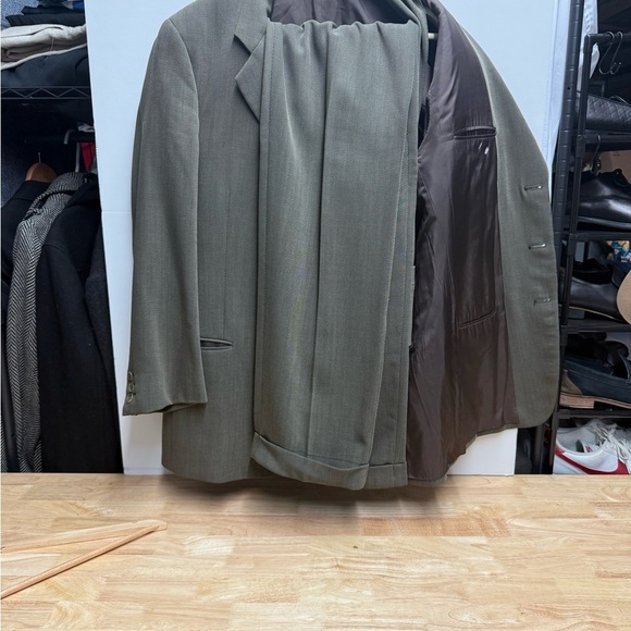 Vintage Green Giorgio Armani Collezioni 3PC Suit - Picture 4 of 5